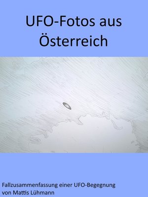 cover image of UFO-Fotos aus Österreich